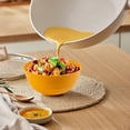 thumbnail image 4 of Natural Wheat Fiber Cereal Bowl | Large 19.5x9cm | Dishwasher & Microwave Safe | Stackable & Unbreakable | For Soup, Oatmeal, Pasta & Ice Cream, 4 of 5
