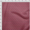 thumbnail image 3 of oneOone Cotton Silk Fabric Leaves & Floral Block Decor Fabric Printed BTY 42 Inch Wide, 3 of 4