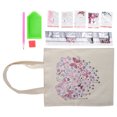 thumbnail image 3 of Diamond Painting Bag Kit Canvas Bag Resin Rhinestones HandMade Reusable Art Handbag(BB009 ), 3 of 14