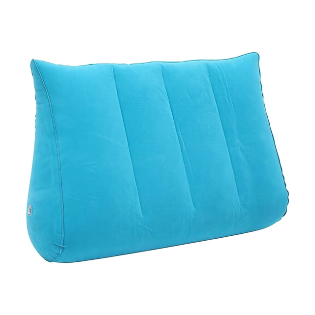 Sky Blue Inflatable Pillow Air Camping Travel Sleeping Aid Pillow Core Cervical Spine Support Lightweight Portable Neck Rest For Outdoor Home Use Compact Storage Z-281 Sky Blue