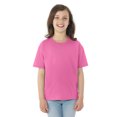 thumbnail image 1 of Fruit Of The Loom T-Shirt à Manches Courtes en Coton HD pour Jeunes, 2/4, Azalée, 1 of 2