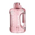 thumbnail image 2 of jinwen Drinking Cup Water Bottle with straws Large Capacity Lockable Lid Reusable Water pink 2500ml, 2 of 9