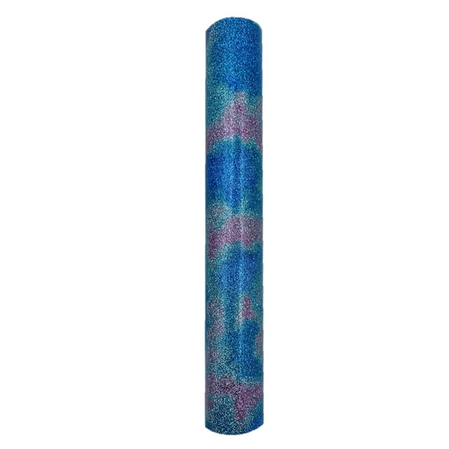 WRKEKC Clearance Glitter Powder Heat Transfer Film Heat Transfer Vinyl Clothing DIY Printing