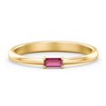 thumbnail image 1 of East-West Stackable Baguette Ring in 10K Yellow Gold, 1 of 3