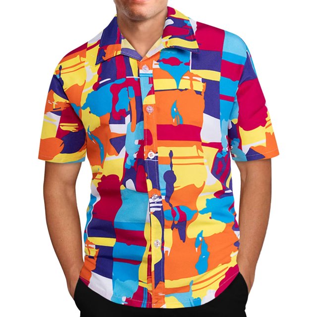 Chemise Hawaïenne pour Homme Chemises de Plage Tropicales