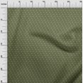 thumbnail image 2 of oneOone Silk Tabby Fabric Leaves & Floral Block Printed Craft Fabric BTY 42 Inch Wide, 2 of 5