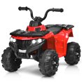 thumbnail image 1 of Gymax VTT pour Enfants à Batterie 6 V, 4 Roues, avec MP3 et Phare DEL, Rouge, 1 of 10