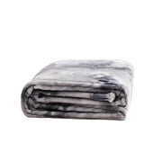 Rbaofujie Weighted Blanket Comfortable and Breathable Printed Drawstring Flannel Scandinavian Tie-Type Coral Velvet Office Conditioner Blanket Warm Blanket