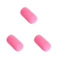 thumbnail image 4 of Ruiboury Roll Pillow For Neck And Back Support Soft And Comfortable All Day Long Natural Polyester Neck Back Support Pillow pink 30X16 3Set, 4 of 6