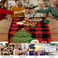 thumbnail image 2 of Nappe Imprimée Élan de Noël Thème Décoratif pour Table de Salle à Manger, 2 of 6