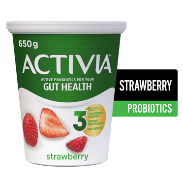 Activia Yogourt probiotique, saveur fraise