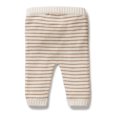thumbnail image 2 of Wilson+Frenchy Organic Knitted Striped Legging - Cinnamon (6-12 Months), 2 of 4