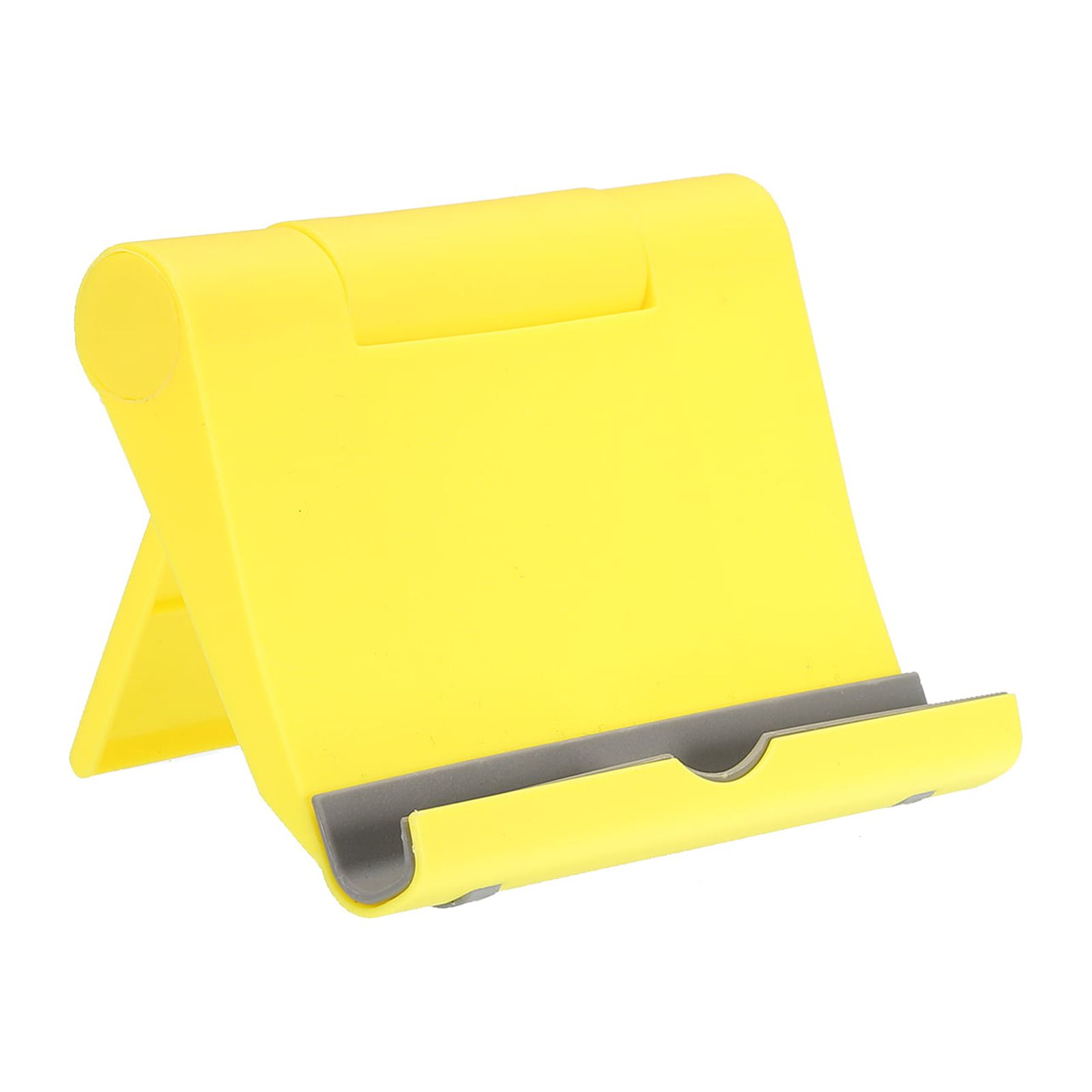 Uxcell Cell Phone Stand, Multi Angle Tablet Stand, Universal Phone Stand, Yellow