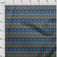 thumbnail image 2 of oneOone Viscose Jersey Fabric Swirl Ikat Print Fabric BTY 60 Inch Wide, 2 of 5