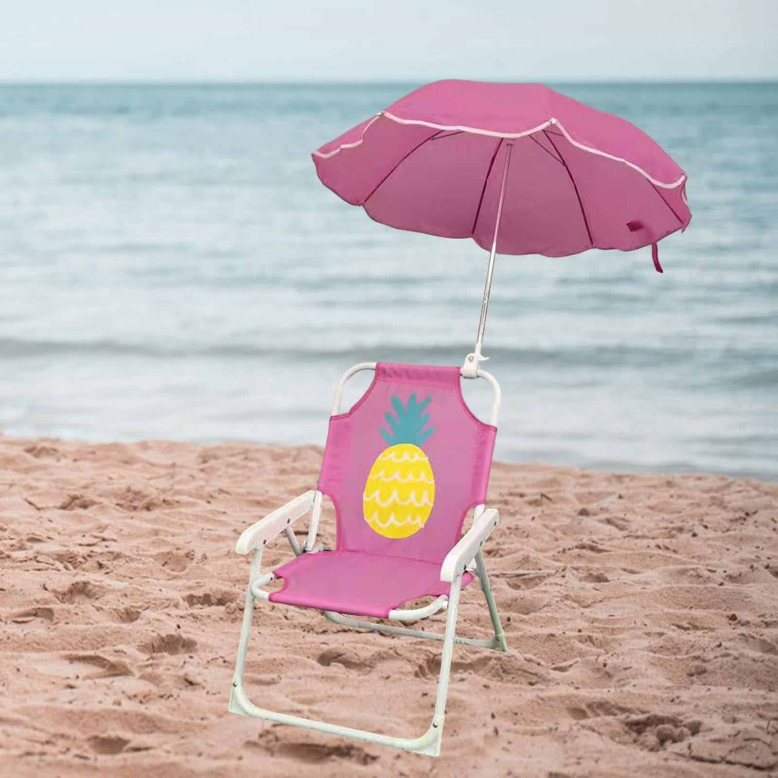 Colaxi Kids Camping Chair Folding Chair with Umbrella Easy to