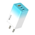 thumbnail image 2 of ZZkhGO 65W Gradient Charger, GaN Fast Charging Head with LED Indicator, Multi Port USB C Charger for Phone Tablet Laptop, 2 of 6