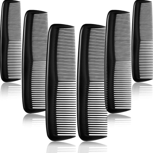 Hair Combs Set Pocket Fine Plastic Hair Combs for Women and Men