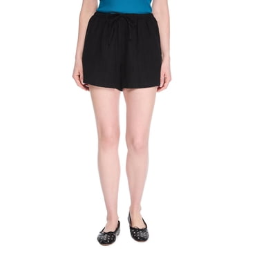 Short en mélange de lin George pour femmes