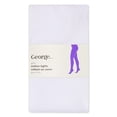 thumbnail image 1 of George Girls' Cotton Fashion Tights, 1 of 1