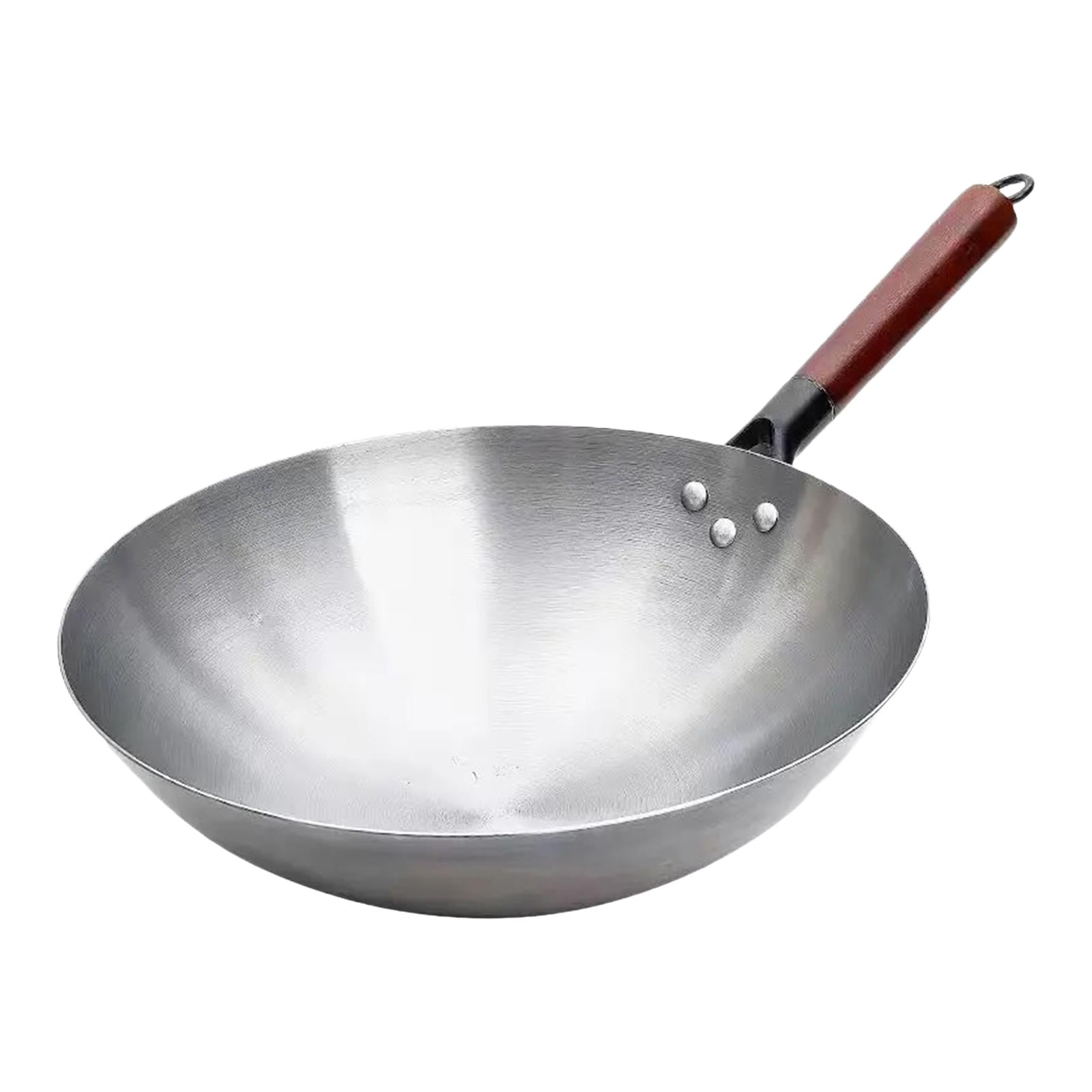 Tnarru Frying Pan Non Stick Skillet Kitchen with Comfortable Handle Omelette Pan Egg Pan Portable Practical Multipurpose Cooking Pan 30cm