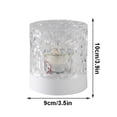 thumbnail image 2 of WIFKLSIIPG Dynamic Water Ripple Atmosphere Small Night Light Children's Creative Gift Bedroom Bedside Flame Table Lamp(White), 2 of 8