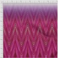 thumbnail image 2 of oneOone Tissu Polyester Lycra Motif Chevron Tissu Imprimé au Mètre 56 Pouces de Large, 2 of 3