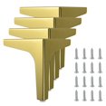 thumbnail image 1 of Pièces de Rechange Canapé Jambes Triangle Fer 4 Pcs Mobilier Moderne en Métal pour Armoire de Table DIY Canapé Accessoires, 1 of 15