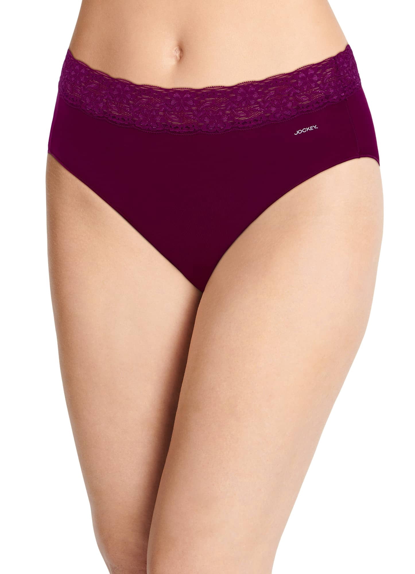 Jockey No Panty Line Promise Tactel Lace Hip Brief