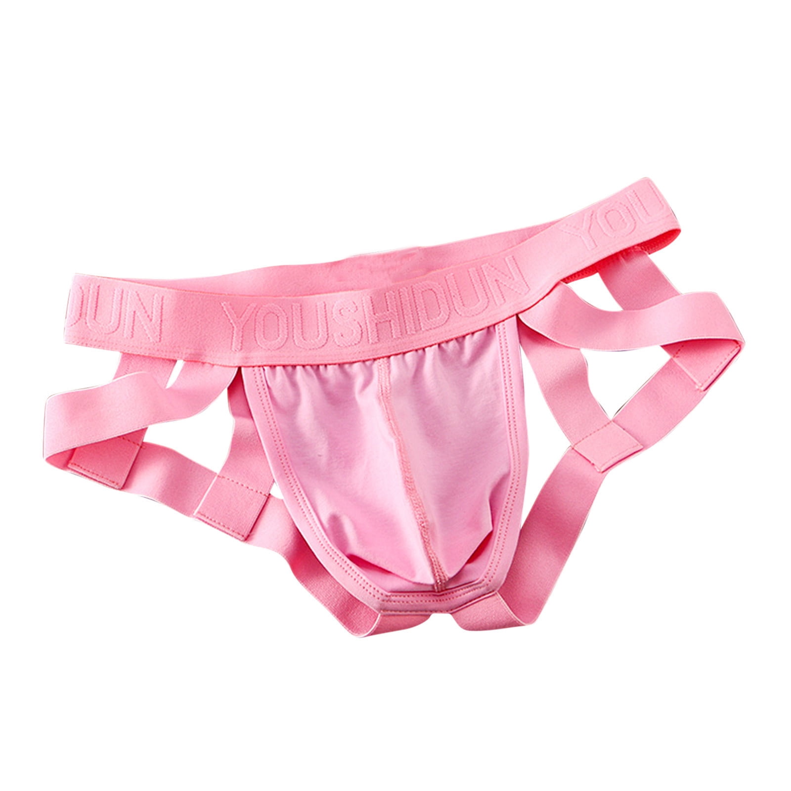 Men Underwear Sexy Men Casual HollowCarved Design Sexy Double Thong — free download