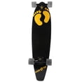 thumbnail image 3 of Hang Ten 36” Complete Longboard Skateboard, Concave Deck, 65mm Wheels, ABEC-3 Bearings, Aluminum Trucks, Non-Slip Grip Tape, 3 of 9