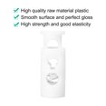 thumbnail image 4 of Unique Bargains 50 Pcs Verrous de Cordon à Ressort Clips en Plastique Attache Double Trous Corde Toggle Slider, Blanc, 4 of 7