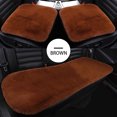 thumbnail image 1 of Openpig Imitation Seat Cover Car Seat Cushion Interior Plus Velvet Thick Warm Three-piece Set, 1 of 3