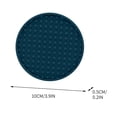 thumbnail image 4 of CEHVOM 6pc Cup Mat For Drinks, Silicone Drink Cup Mat, Cup Mat With Grooved Design, Non-slip Base, Cup Mat For Coffee Table Clearance, 4 of 4