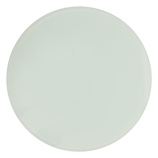 Glass Cutting Board Kitchen Counter Tempered Glass Chopping Board Countertop Chopping Board. A round, compact cutting board made of durable tempered glass with a smooth, flat surface. Measuring 20.00x20.00x0.50cm (7.86x7.86x0.20in), it is versatile for cutting vegetables, fruits, and other food items. Its simple design also makes it suitable for rolling dough or serving food. The board is shown in a neutral, translucent colour.