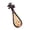 Lute, variant on HILABEE 1/12 1/6 Dollhouse Miniature Musical Instrument, Simulation Model Mini Furniture Lute