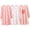 Pink, variant on Rimyaw Girls Long Sleeve Nightgowns Dresses 3 Pack Pink Valentines Day Sleepwear Clothes Size 3T 4T