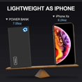 thumbnail image 4 of INIU Portable Charger, 10000mAh Power Bank, High-Speed 2 USB Ports with Flashlight External Battery Pack Backup, Ultra, 4 of 5