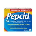 thumbnail image 1 of Pepcid AC Concentration maximale, 50 comprimés, 1 of 8