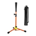 thumbnail image 1 of Lipstore Baseball Tee 15.35 to 31.5inch Rack Batting Tee for Outdoor Hitting Exercise Orange, 1 of 8
