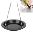 thumbnail image 1 of Spptty Roasting Pan With Rack,Vertical Chicken Roaster Rack,Roasting Pan Portable Outdoor Camping Stainless Steel Vertical Roast Chicken Pan With Rack Kitchen BBQ Tools, 1 of 8