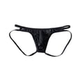 thumbnail image 1 of Product Men's underwear Sheer Lace Low Rise Thong Underwear with Breathable Mesh and Comfortable Design for Daily Wear, 1 of 3