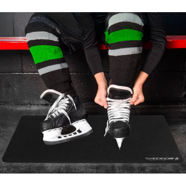 hockey skate mat for dressing room VIBE Hockey Skate Mat – Protective Mat for Use in Dressing Rooms - 24