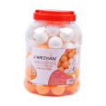 thumbnail image 4 of Lipstore 60x Pong Balls High Performance Competition Sturdy Premium Elasticity Table White Yellow, 4 of 8