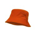 thumbnail image 1 of TopHeadwear Blank Cotton Bucket Hat - Orange - Small/Medium, 1 of 2