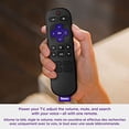 thumbnail image 3 of Télécommande vocale Roku (officielle) pour les lecteurs Roku, l'audio Roku et les Roku TV™, 3 of 7