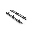 thumbnail image 1 of N-Fab TSF214B-TX Nerf Bar Trailslider Without Step Pads; 2 Inch Round Straight; Textured; Black Powder Coated; Steel; Rocker Panel Mount, 1 of 1