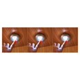 thumbnail image 1 of jesticaly Battery Powered Wireless Night Light Stick Tap Self-adhesive Lamp Quick Installation Kitchen Wall Kitchen Wardrobe 1 Piece 3Set, 1 of 6