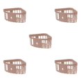 thumbnail image 3 of yingyy 1/2/3/5 Support de Baignoire de Support de Lavage Support de Rangement Durable Sans Perforation Décorations de Commodité Brosse Rose 5PCS, 3 of 6