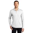 thumbnail image 1 of Port Authority Men's Dry Zone UV MicroMesh Long Sleeve Polo K110LS, 1 of 1