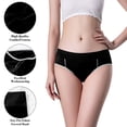 thumbnail image 4 of 3 Pcs Culottes Menstruelles pour Femmes, Étanches et Respirantes, Culottes de Règles, Culottes d'Incontinence, 4 of 8